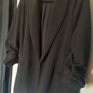 Dakota Blue Elegant Black Blazer